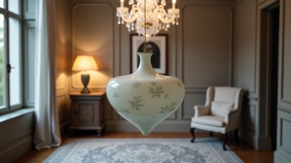 Suspension porcelaine : l'éclairage design pour un intérieur intemporel