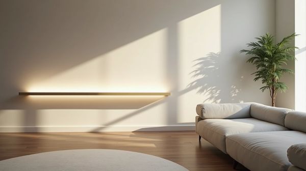 Une réglette LED blanche pour transformer vos espaces de vie