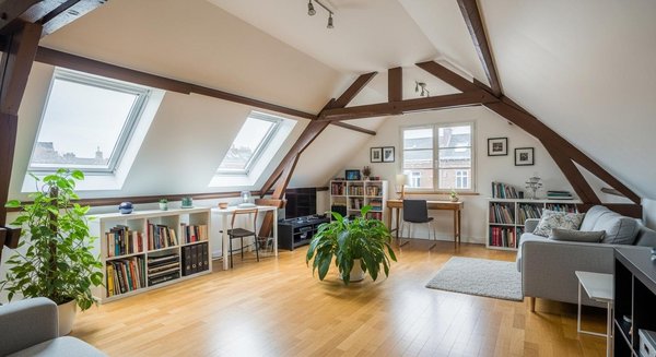 Comment réussir l'aménagement des combles à Lille pour gagner de l'espace ?